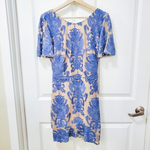 For Love And Lemons Dresses & Skirts - For Love and Lemons Blue San Marcos Mini Dress